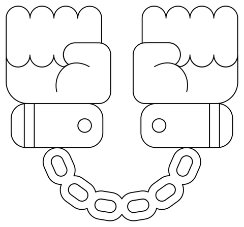 Slave Chains Coloring Page